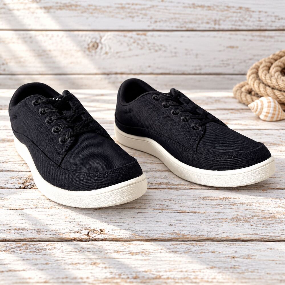 NIB Allbirds Canvas Pacer Natural Black Women’s 9 #1315